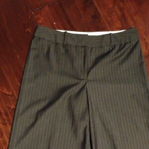 Striped Dark Green Trousers